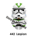 Disney 501st Clone Troopers Building Block Scout Republic Commando Appo Echo Cody Rex Jesse SEV Gree Kashyyyk Action Figures
