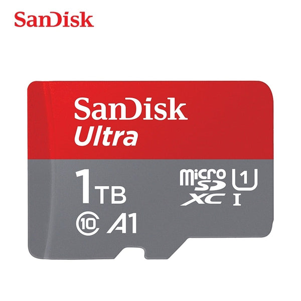 micro sd Memory Card Sandisk A1 TF card 1TB original 16G 32gb 64GB 128G 200G 256G 400G 512gb C10 U1 SDXC flashcard ultra adapter
