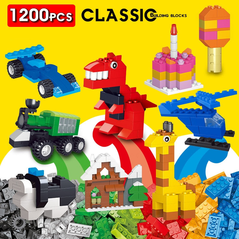 Building Blocks City Classic Brand Creative Bricks Bulk Model Figures Educational Kids Toys Small Size All Available