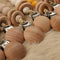 Baby Pacifier Clips Silicone Beads Wooden Ring Pacifier Chain Infant Nipple Appease Soother Chain Clips Dummy Holder Nipple Clip