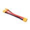 XT60 Parallel Battery Connector Male/Female Cable Dual Extension Y Splitter/ 3-Way 14AWG Silicone Wire for RC Battery Motor