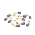 10pcs Power Tool Carbon Brush Electric Hammer Angle Grinder Graphite Brush Replacement