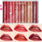 4/6PCS Women Fashion Pumpkin Color Matte Velvet Lipstick Set Moisturizer Sexy Lip Stick Makeup Beauty Cosmetic