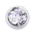 1Pcs Glitter Glam Eye Sparkly Glitter Hair Shimmer Gel Flash Heart Loose Sequins Glitter Eyeshadow Party Face Body Decoration