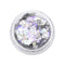 1Pcs Glitter Glam Eye Sparkly Glitter Hair Shimmer Gel Flash Heart Loose Sequins Glitter Eyeshadow Party Face Body Decoration
