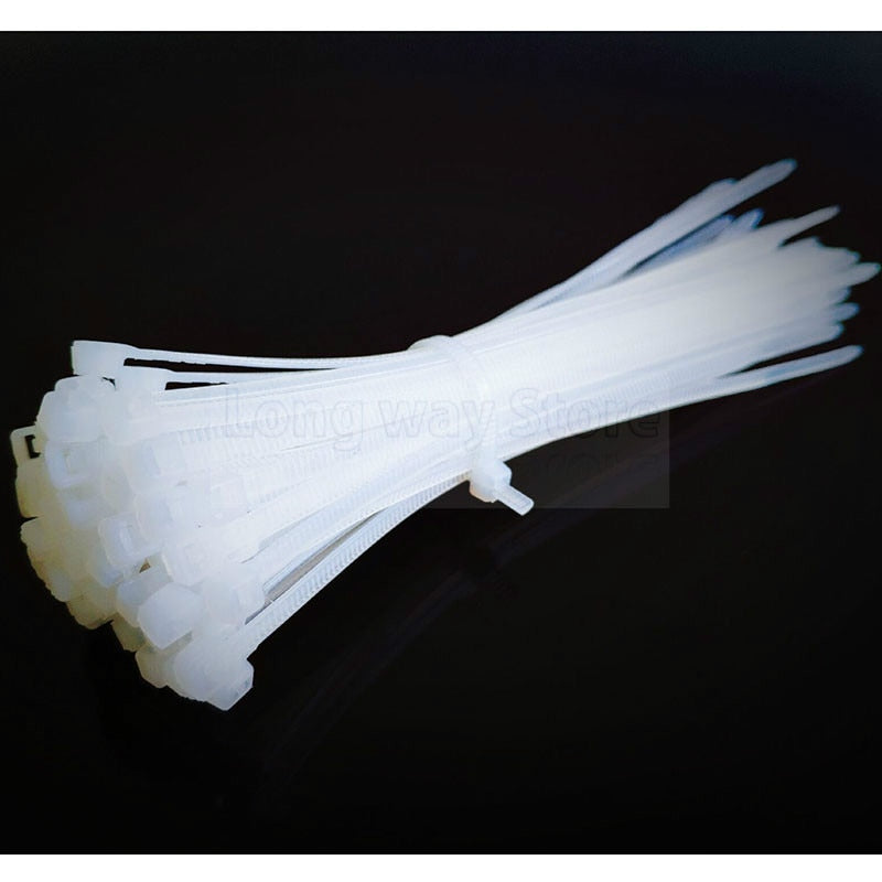 Cable Ties assorted Industrial Supply Fasteners Plastic Wire Zip Ties Cable Organiser Nylon Self-locking Electric Cable Tie