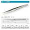 Makeup Professional Eyelash Tweezers 3D Volume Eyelash Extension Tweezer Fan Lash Eyebrow Tweezers VETUS Excellent Closure