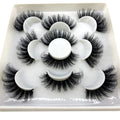 2022 New 5 pairs natural false eyelashes fake lashes long makeup 3d mink lashes eyelash extension mink eyelashes short eyelashes