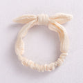 Baby Elastic Hair Bands Girl Headband Cotton Linen Kids Headwear Knot Hair Accessories Toddler Rabbit Ear Turban Playa Ties Soft