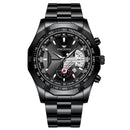 2022 Top Brand Luxury Watch Fashion Casual Military Quartz Sports Wristwatch Full Steel Waterproof Men&