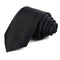 Black Neck Ties For Men Women Casual Suits Solid Tie Gravatas Skinny Mens Neckties For Business Wedding Slim Men Ties