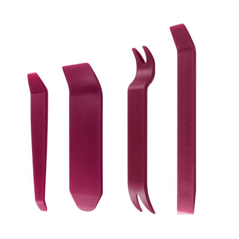 Stainless Steel Two-end Auto Door Clip Panel Trim Removal Car Disassembly Pry Panel Audio Terminal car trim removal tools kit