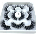 2022 New 5 pairs natural false eyelashes fake lashes long makeup 3d mink lashes eyelash extension mink eyelashes short eyelashes