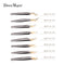 DeceMars Eyelash Extensions Tweezers For Lash Artists