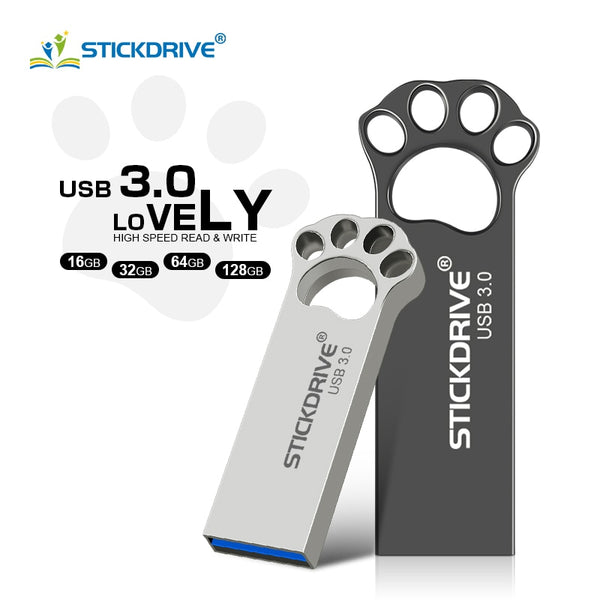Real capacity usb flash drive 128GB 64GB 32GB 16GB 3.0 metal pen drive high speed  usb flash drive Pen memory Sticks free ship