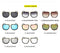 New Fashion Big Frame Sunglasses Men Square  Metal Sun Glasses Women Retro Sun Glasses Vintage High Quality Gafas Oculos De Sol