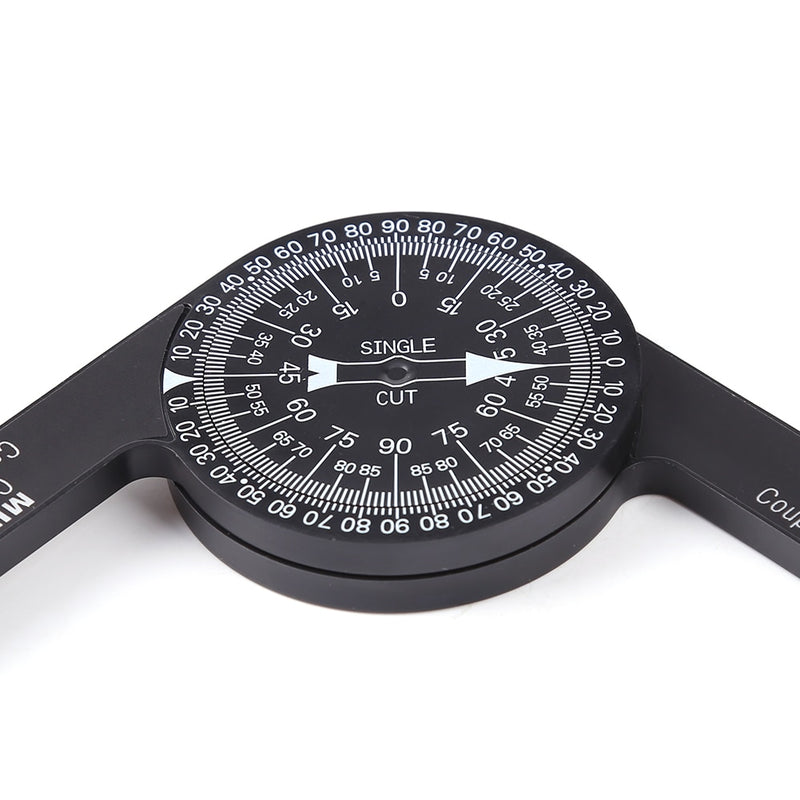 Woodworking Scale Mitre Saw Protractor Angle Level with Marking Pencil Carpenter Angle Finder Measuring Ruler Meter Gauge Tools