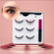 3Pairs Magnetic Lashes 3D Mink Eyelashes Wholesale Fake Eyelashes Magnetic Eyeliner With Tweezer Makeup Set For Beauty Faux Cils