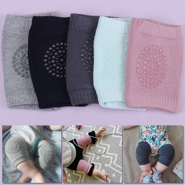 1 Pair Baby Knee Pad Kids Safety Crawling Elbow Cushion Infant Toddlers Baby Leg Warmer Knee Support Protector Accessories
