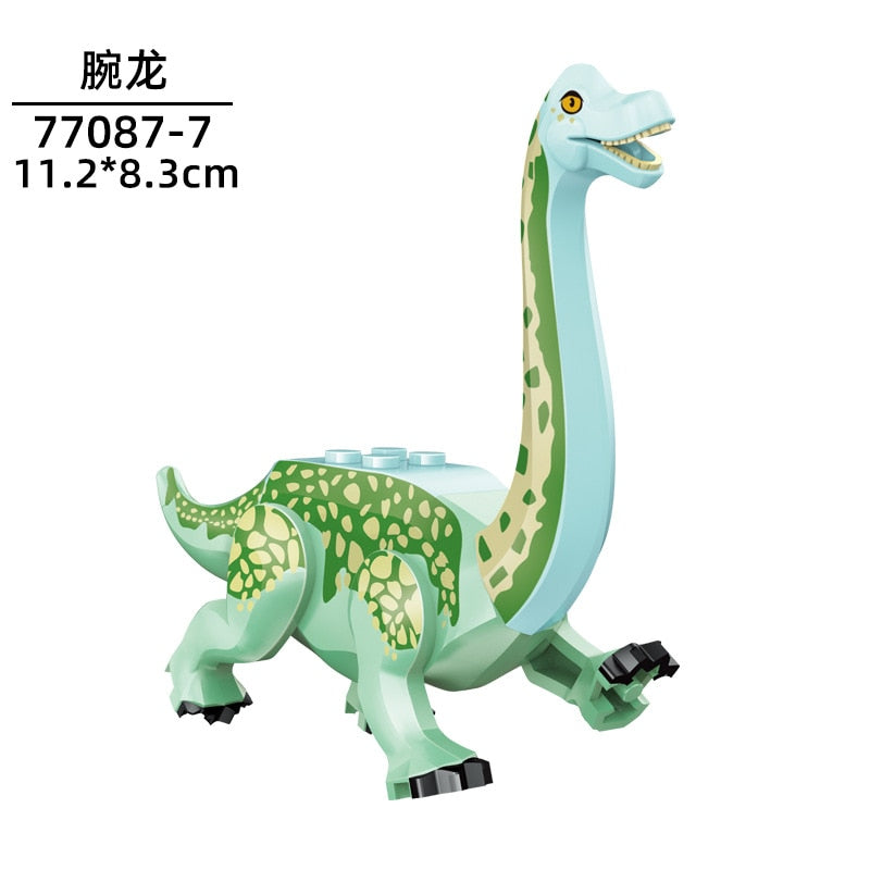 Jurassic Dinosaur Park Indominus Rex DIY Blocks Dinosaurs Tyrannosaurus Rex Tiny Models Building Block Kid Toys Animals Set Gift