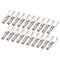 20pcs/10pairs Nakamichi BANANA PLUGS 24K Gold-plated 4MM Banana Connector with Screw Lock For Audio Jack Speaker Plugs Black&amp;Red