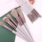 13PCS Professional Makeup Brush Set Cosmetic Powder Eye Shadow Foundation Blush Blending Concealer Beauty Make Up Tool Brushes