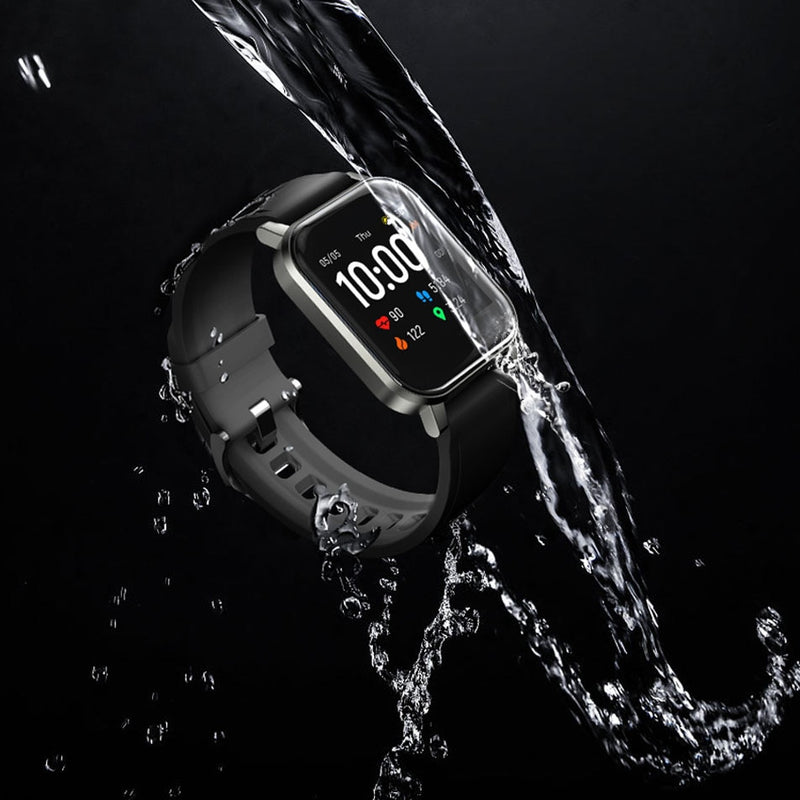 Haylou Solar Mini Haylou LS02 Smart Watch,IP68 Waterproof ,12 Sport Models,Bluetooth 5.0 Sport Heart Rate Monito,English Version
