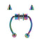 Stainless Steel Fake Piercing Nose Ring for Women Men Magnetic Septum Piercing Nose Cuff Punk Hip Hop Fake Body Jewelry Ear clip
