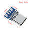 10PCS USB 3.1 Type-C Connector 12 24 Pins Female/Male Socket Receptacle Adapter to Solder Wire &amp; Cable 24 Pins Support PCB Board