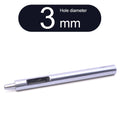 Round Punch Hollow Punch Steel Chisel Leather Puncher Cutting Tool for Belts, Metal Gaskets, Leather, Canvas (0.5mm To 60mm)