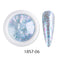 Crystal Fire Opal Flakes Nail Sequins Purple Holographic Glitter DIY Chrome Powder for Spring Nails Manicure Paillettes GL1857