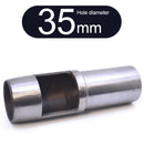 Round Punch Hollow Punch Steel Chisel Leather Puncher Cutting Tool for Belts, Metal Gaskets, Leather, Canvas (0.5mm To 60mm)