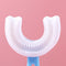 Baby Toothbrush Children 360 Degree U-shaped Child Toothbrush Teethers Baby Brush Silicone Kids Teeth Oral Care Cleaning