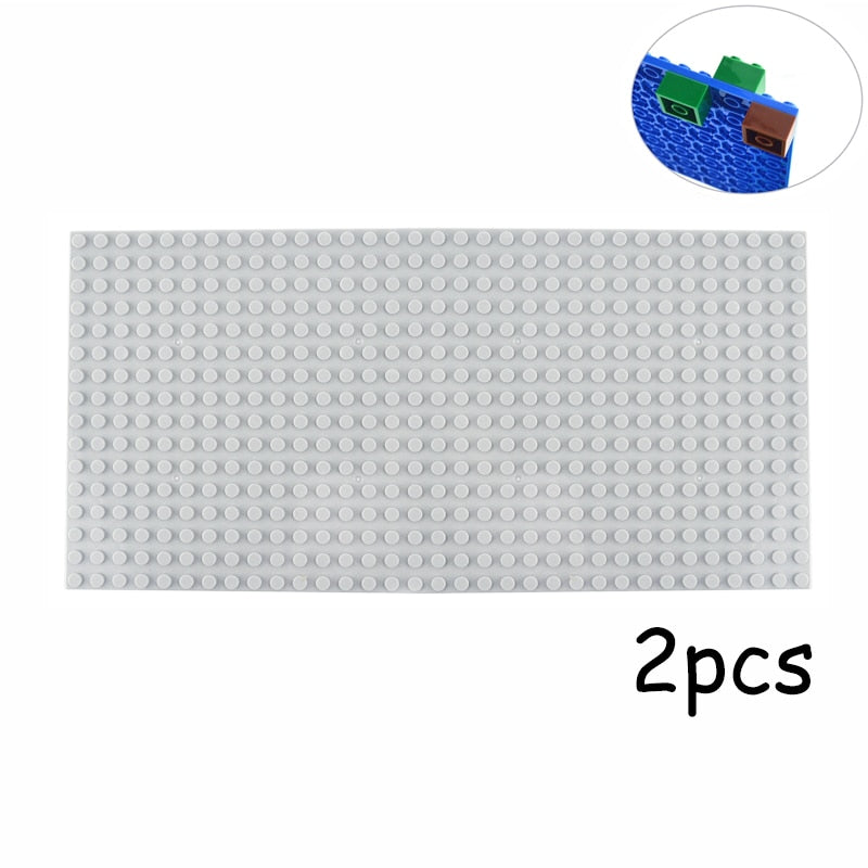 Double-sided Base Plates 32*32 32*16 Plastic Bricks Baseplates Compatible Classic Dimensions Building Blocks Construction Toys
