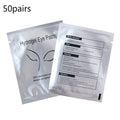 50pairs/pack Hydrating Eye Tip Stickers Wraps Eye Care Pad New Paper Patches Under Eye Pads Lash Under Eye Gel Patches