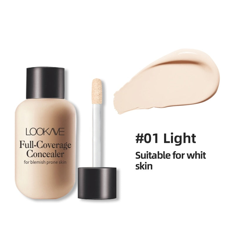 12ml Matte Makeup Foundation Cream For Face Professional Concealing Eye Dark Circle Liquid Long-lasting Corrector Cream Cosmetic