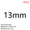 Punching Leather Hole Punch Round Steel Leather Craft Hollow Hole Punch 1mm-30mm for Metal Gaskets Leather Plastic Rubber