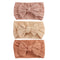 3pcs/lot Cable Knit Baby Girl Headband Bandeau Bebe Nylon Headbands for Newborn Girls Elastic Hair Band Baby Hair Accessories