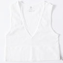 Vintage Crop Top Women Seamless Underwear Sexy Lingerie Female Tanks Vest Harajuku Deep V Neck Summer Camis Crop Top Camisole