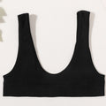 Sexy Seamless Bra Wire Free Brassiere Rib Bralette Women&#39;s Plunge Underwear Top Female Comfy Lingerie Small Breasts Intimates
