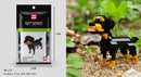 Mini Building Blocks 3D Animal  Diamond Model Micro Bricks Dog Cat Bird Moose Wolf Panda Macaw Toys For Children Birthday Gifts