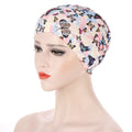 2021 New Elastic Fashion Turban Hat Solid Color Women Warm Winter Headscarf Bonnet Inner Hijabs Cap Muslim Hijab femme Wrap Head