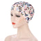 2021 New Elastic Fashion Turban Hat Solid Color Women Warm Winter Headscarf Bonnet Inner Hijabs Cap Muslim Hijab femme Wrap Head