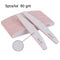 3/5/10Pcs Professional Nail File Sandpaper Strong Thick Nail Files Buffer For Manicure Sanding Half Moon Lime Nail Tools 100/180