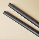 2pcs Length 500mm carbon fiber tube high composite hardness material 3K Twill matte for plant protection aircraft