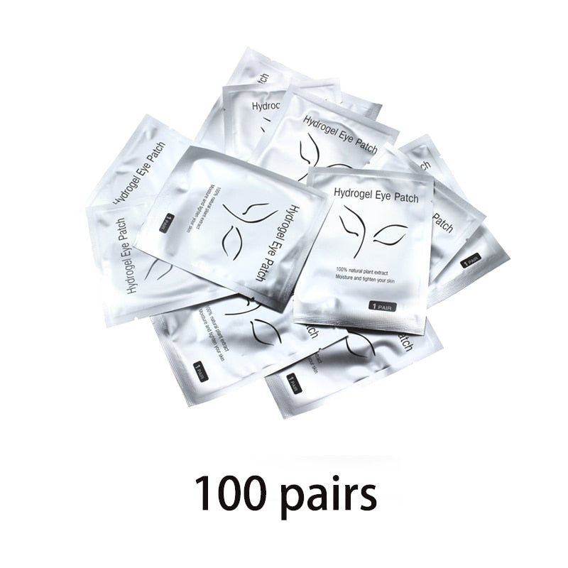 50/100Eyelash Extension Patch Grafted Eyelash Extension Paper Patch Under The Eye Pad Without Downy Hydrating Eye Paper Patch