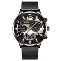 Top Brand Men Watch Luxury Gold Stainless Steel Mesh Belt Quartz Watches Business Leather Mens Luminous Clock relogio masculino