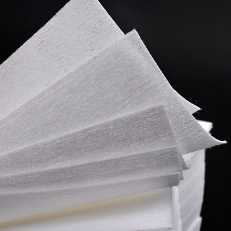 900Pcs Disposable Nail Polish Towel Cotton Cloth Remover Manicure Clean Tool  Bath Manicure Gel Lint-Free Wipes Cotton Napkins