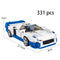 Racing Car City Speed Champions Sports Model Building Blocks DIY Bricks Kids Toy Classic Rally Super Racers Vehicle f1 technique
