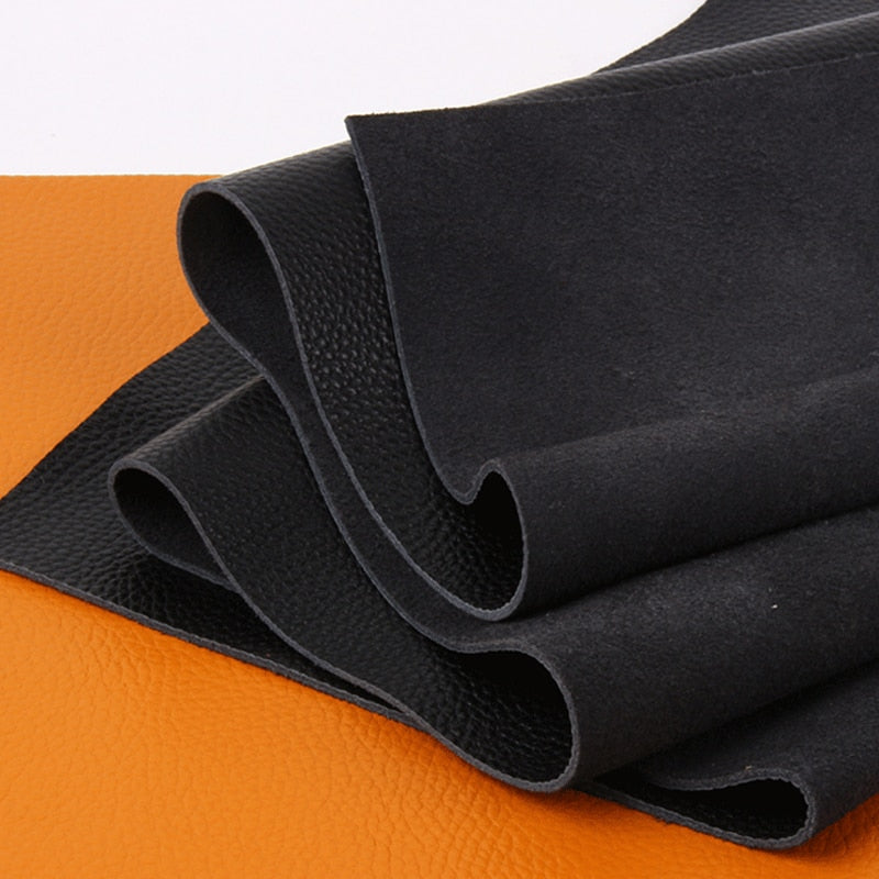 leather Vegetable Tanned Cowhide Material Fabric Piece, Genuine Leather Wallet handbag shoes DIY Leathercraft Accessories